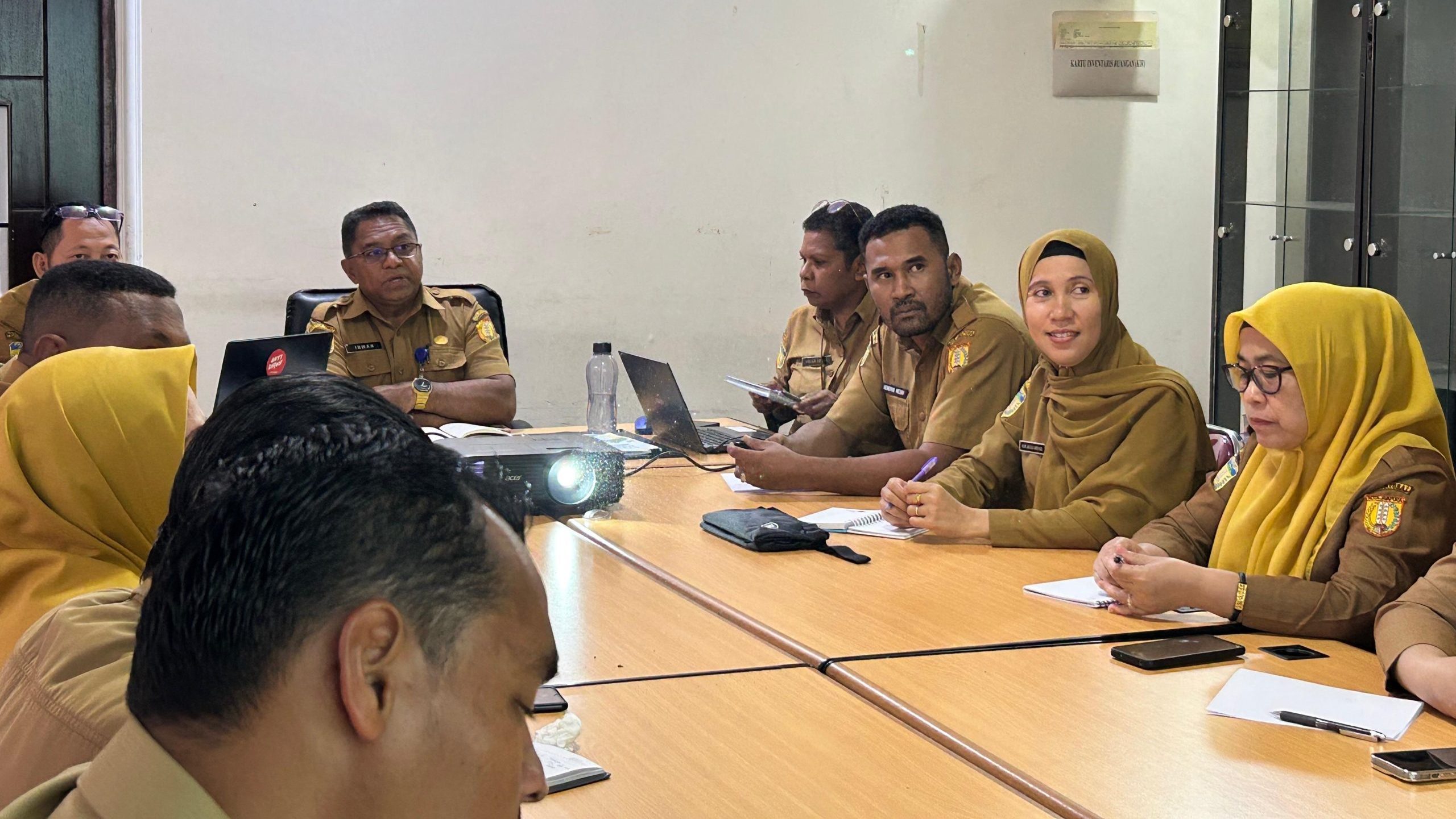 Inspektorat Gelar Rapat Internal Bahas Pemeriksaan Dana BOS