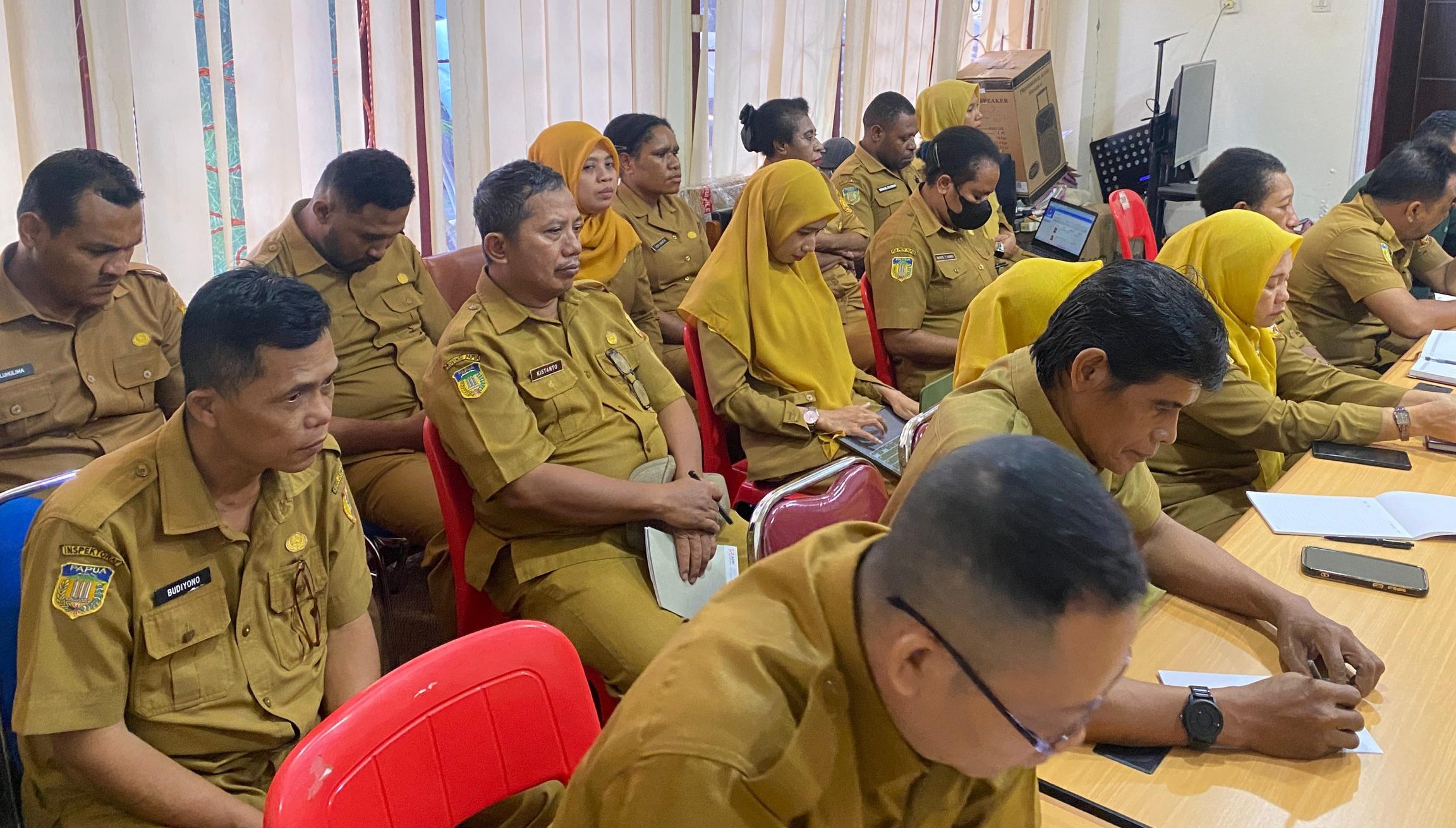 Rapat Internal Inspektorat Kota Jayapura: Kinerja, Disiplin, dan Evaluasi CPNS Jadi Sorotan